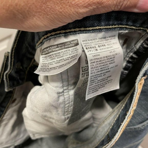 Levi's 501 Classic Straight Jeans Mens 32x30 - Picture 9 of 11